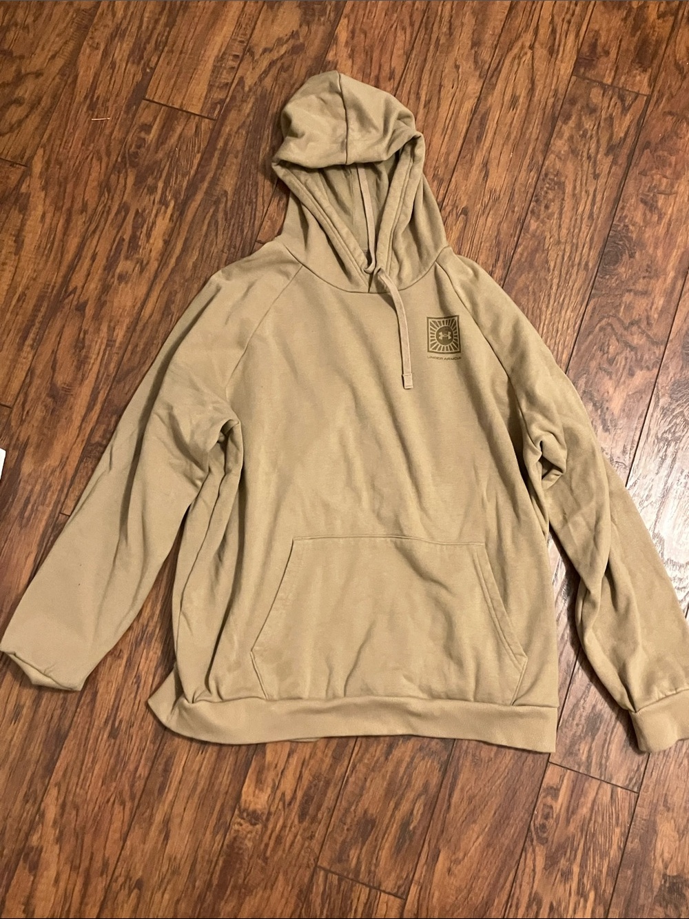 Under Armour Men's Tan Pullover Hoodie